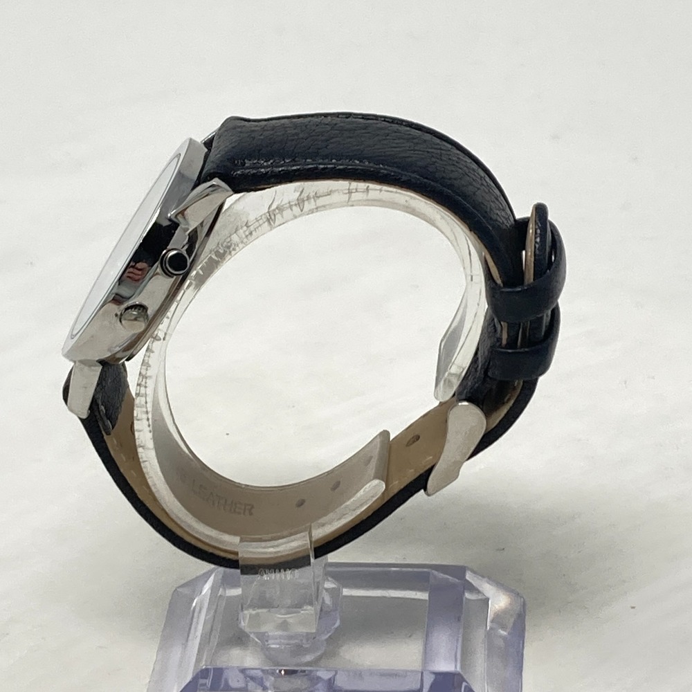 Anne Klein Easy Reader Watch Women 35mm Silver Tone MOP Dial New Battery 8.25" - Picture 5 of 16